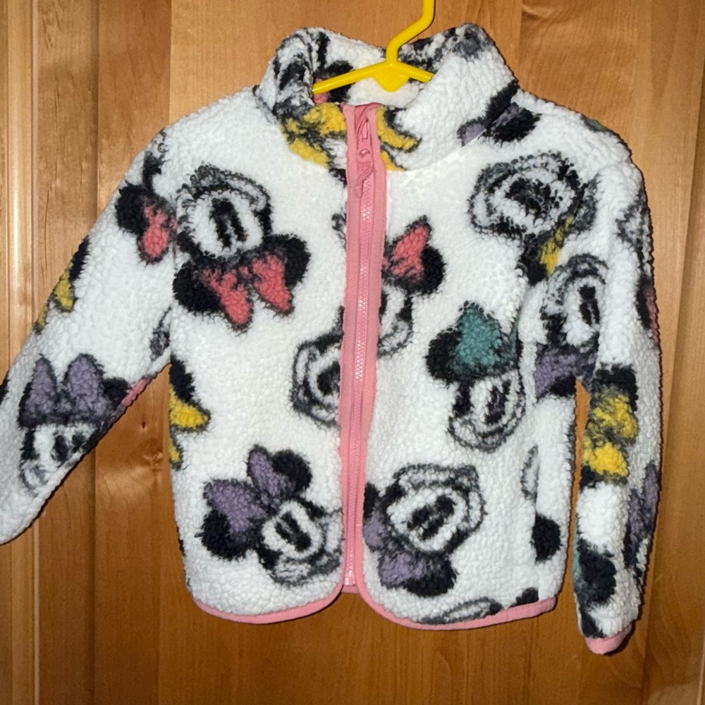Disney Jumping Beans Sherpa jacket size 18 months